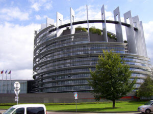 Gebäude des Europaparlaments in Straßbourg